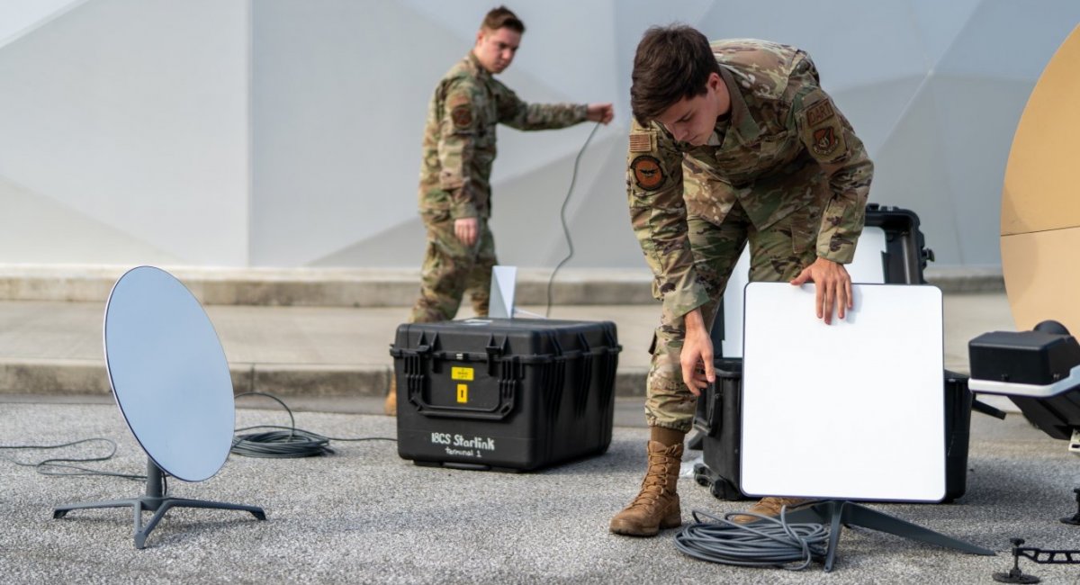 Starlink terminal used by the U.S. Armed Forces / Photo credit: U.S. DOW