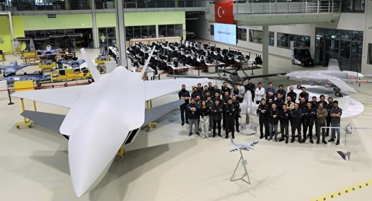 New Turkish combat Kizilelma UAV displayed on “The Extraordinary Machines of Cezeri” exhibition in Turkish city of Diyarbakır