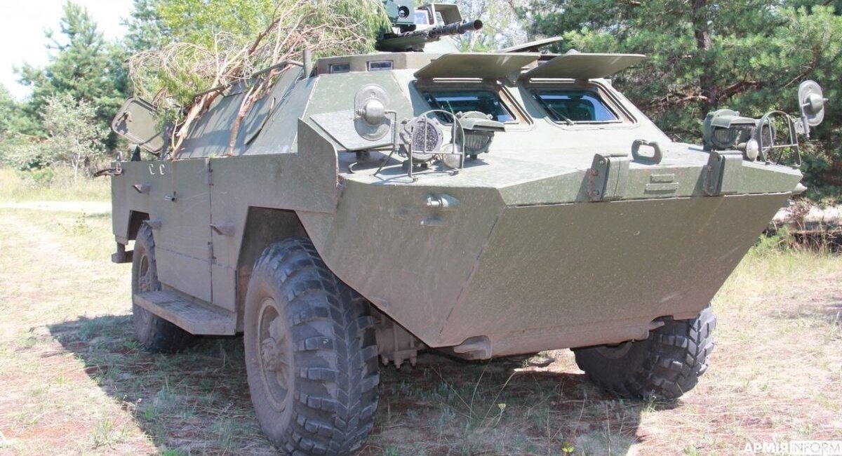 The upgraded BRDM-2 / Photo credit: ArmyInform