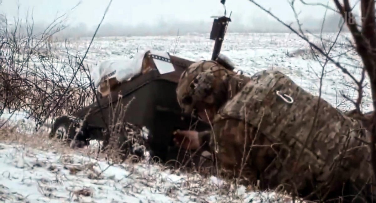 Screenshot of the video from the Ukrainian 3rd Assault Brigade