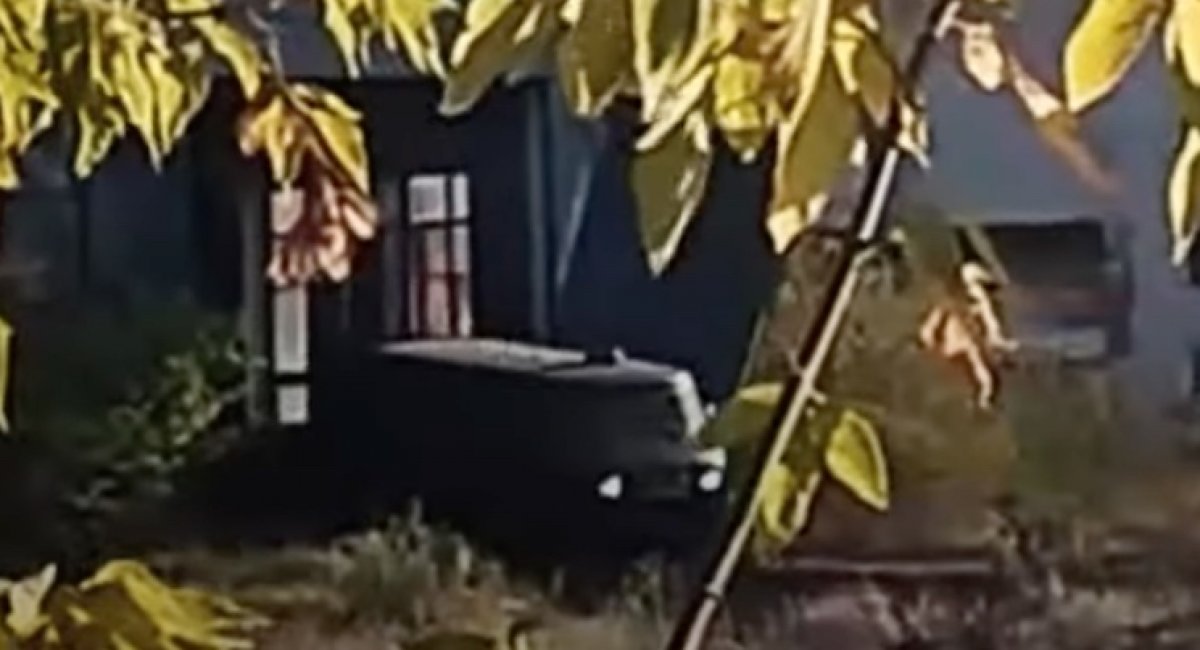 At least four russian UAV operators were eliminated when Ukraine's Defense Intelligence struck a secured base in Melitopol / screenshot from video 