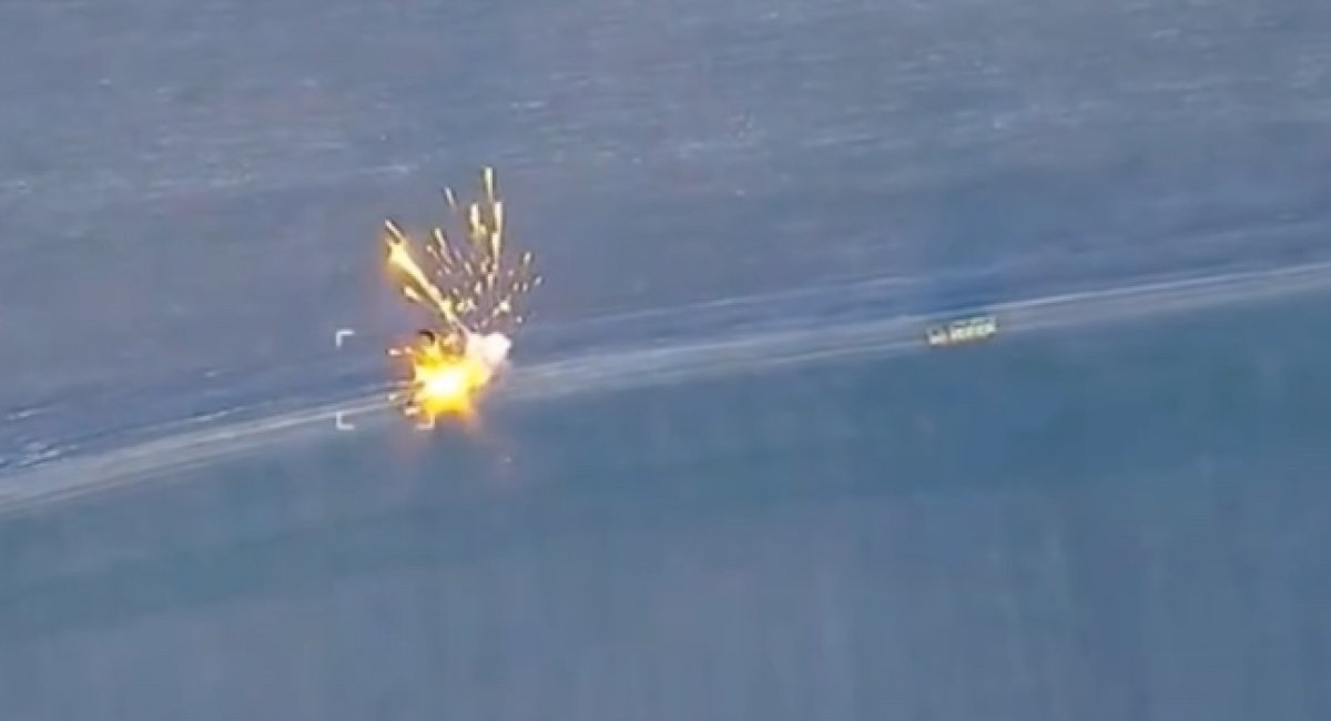 russia's S-400 launchers / screenshot from video 