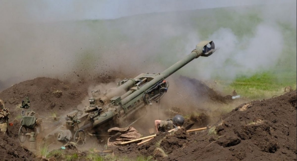 Illustrative photo: Ukrainian artillerymen fire an M777 howitzer at russian invasion forces, summer 2022 / Photo credit: General staff of the Armed Forces of Ukraine