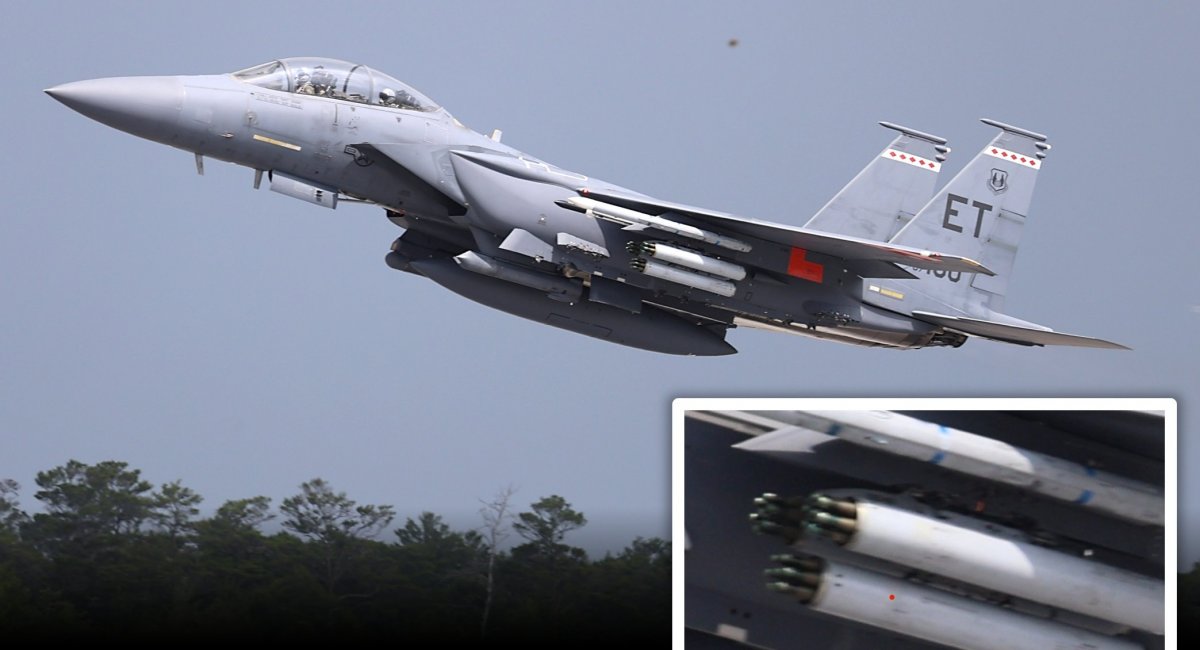 ​Up to 50 Interceptions in One Sortie: F-15E Strike Eagle to Become a Drone-Killing Machine With APKWS