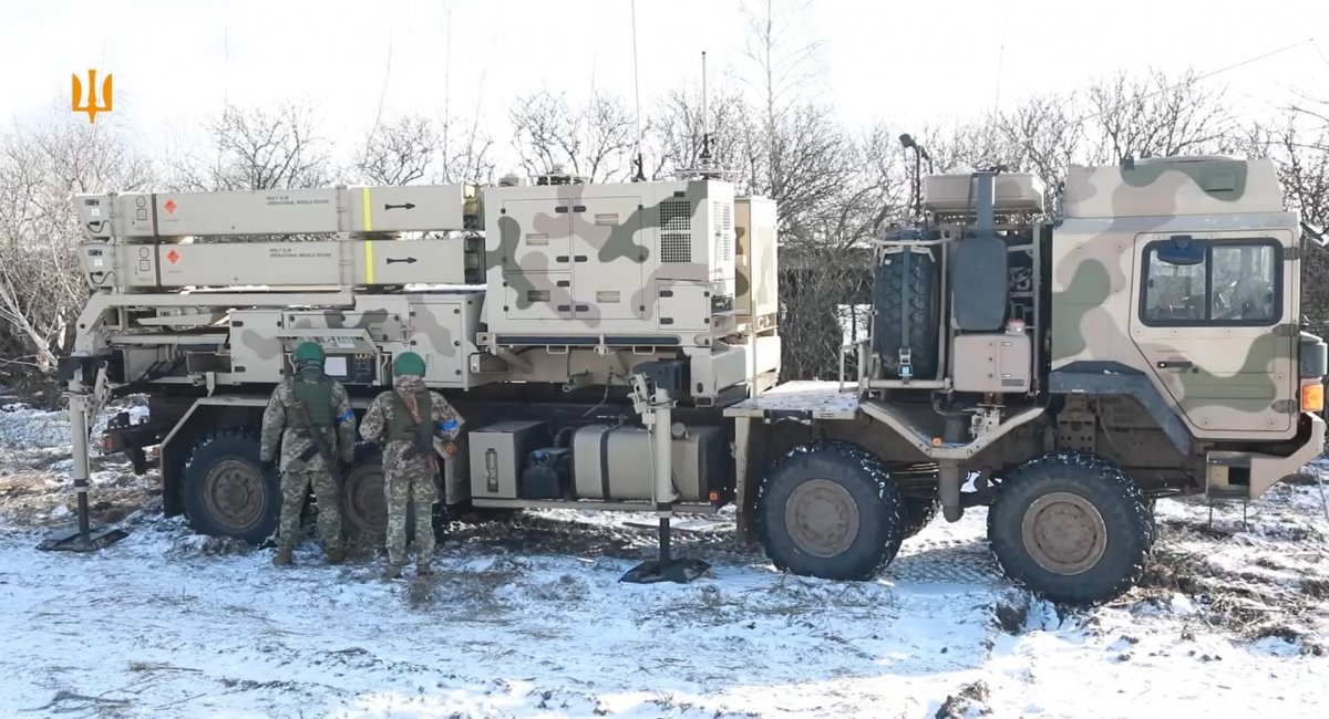 IRIS-T SLM air defense missile system in Ukraine / Still frame credit: Air Force Command of the Armed Forces of Ukraine