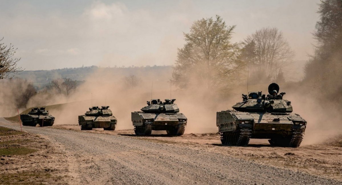 Ukrainian warriors learn how to use Swedish CV90 infantry fighting vehicles / Photo credit: Försvarsmakten