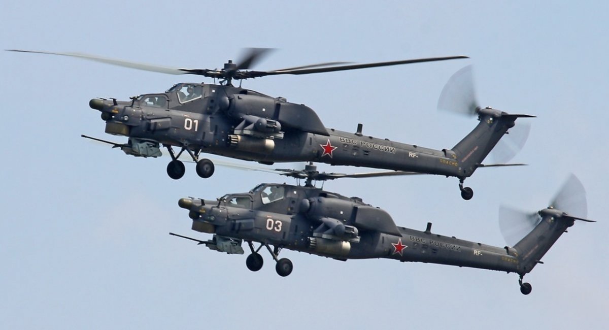 Mi-28 helicopters of the russian armed forces / Open-source illustrative photo