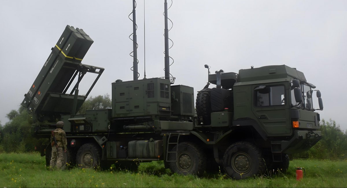 German IRIS-T SLM / Photo credit: Ukrainian Air Command West