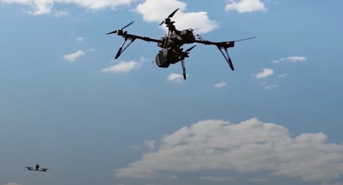 The Dopkhin's Pavuk drone / screenshot from video 