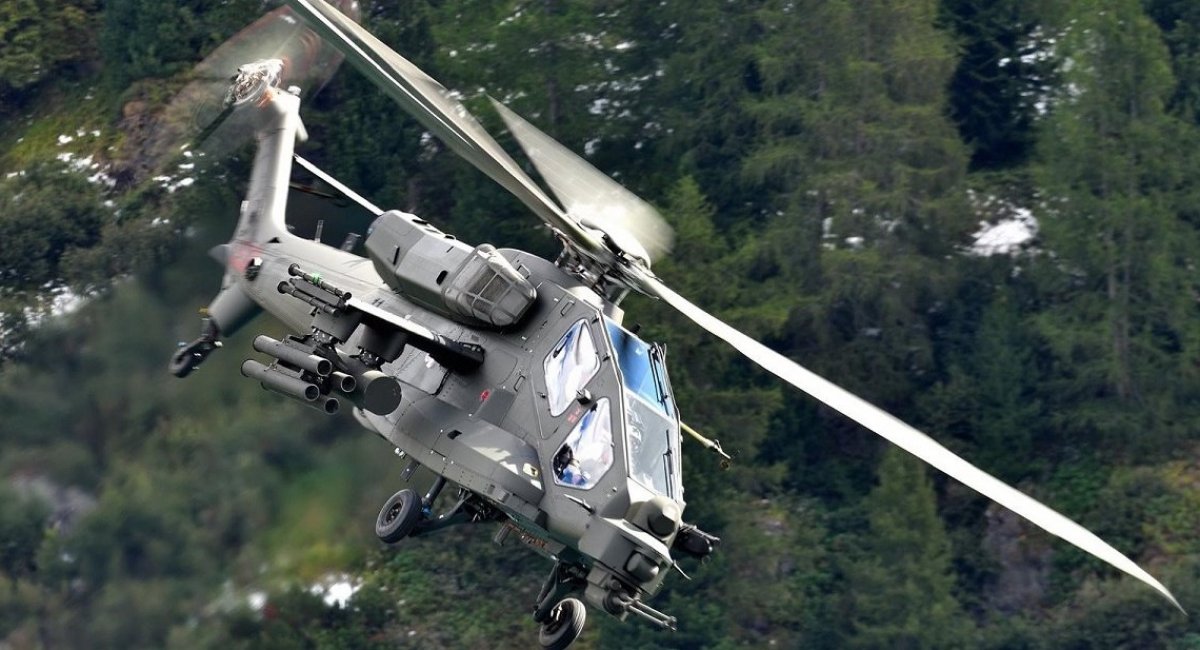 Attack helicopter AW249 / Photo credit: Italian Army