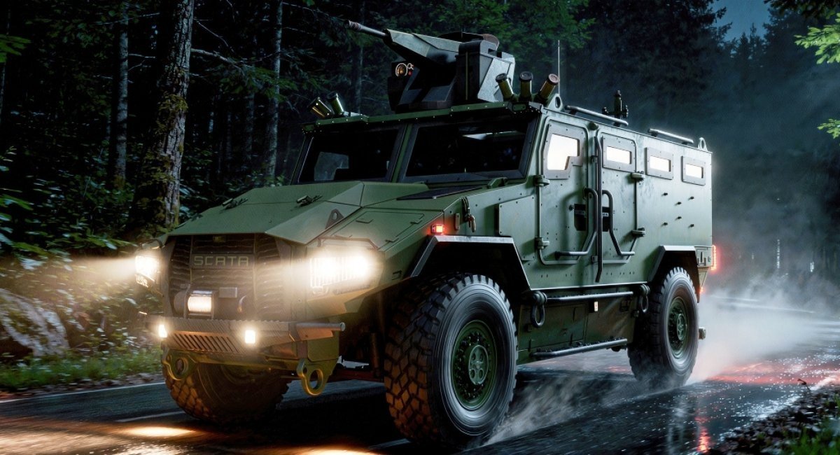 SCATA Mk1 armored vehicle / Photo credit: SCATA