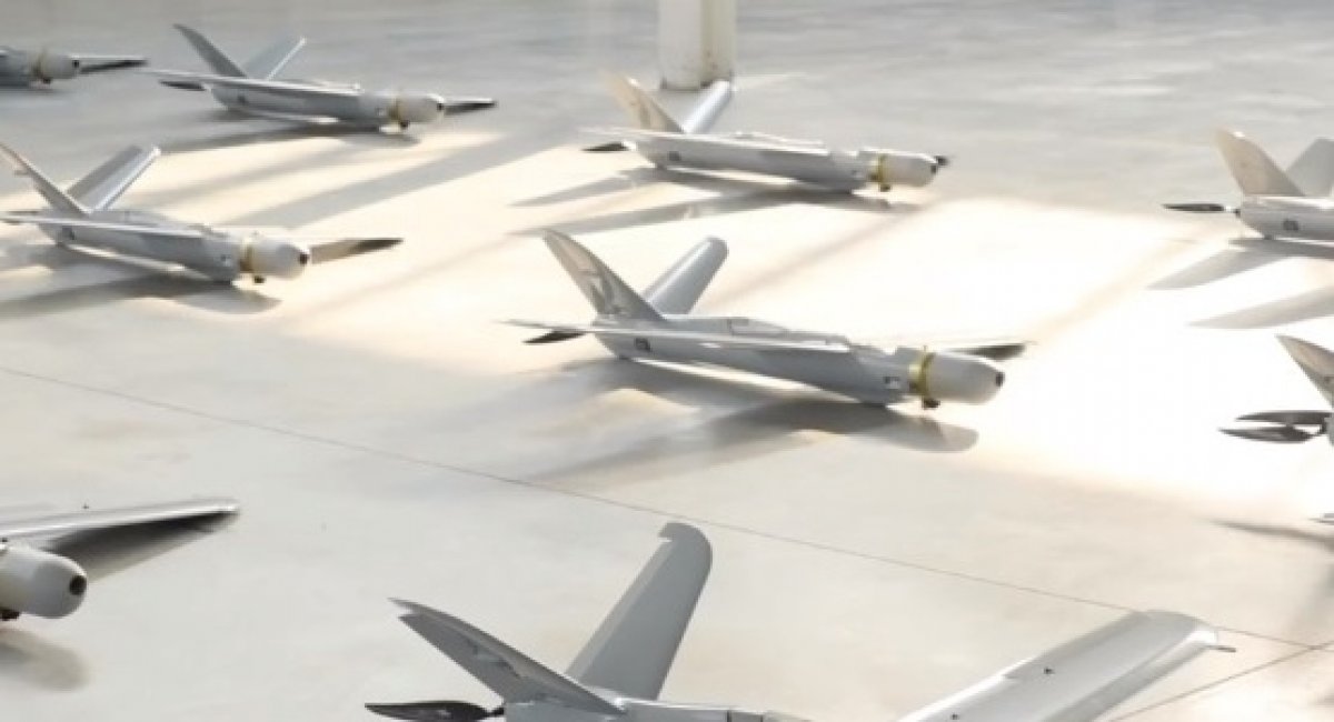 Warmate kamikaze drones from the "Army of Drones" / Photo from video of Mykhailo Fedorov, Deputy Prime Minister of Digital Transformation in Telegram-channel