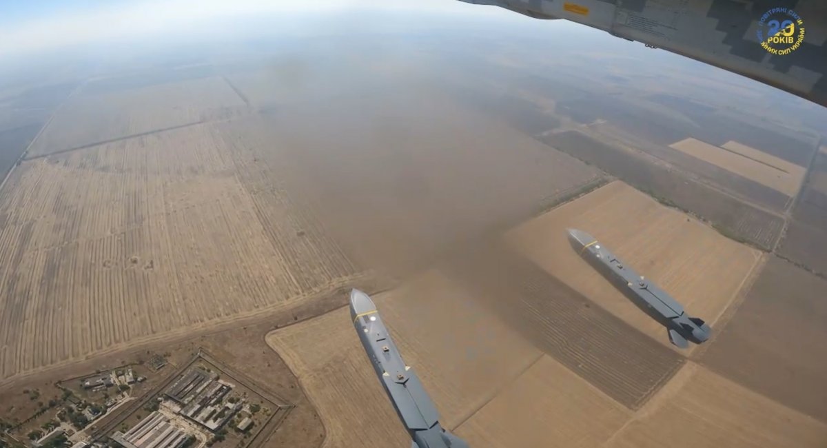 The Ukrainian Air Force Commander Mykola Oleshchuk shares impactful video on the Air Force Day / screenshot from video 