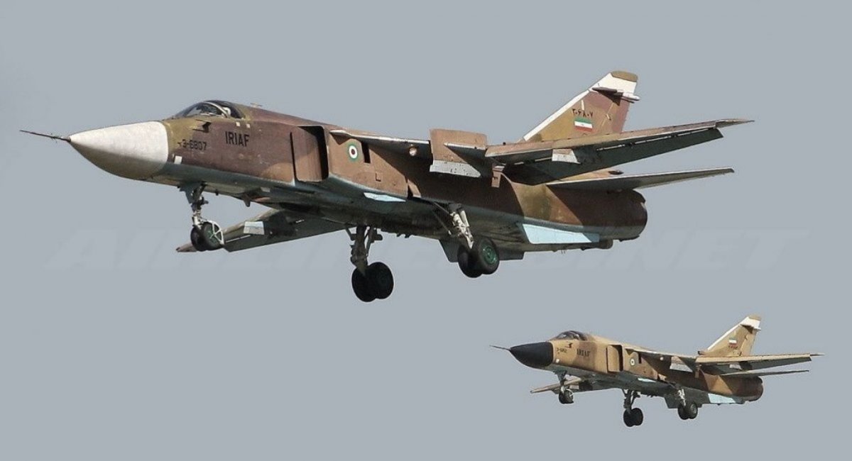 Iranian Air Force Su-24MK bombers / Open source illustrative photo