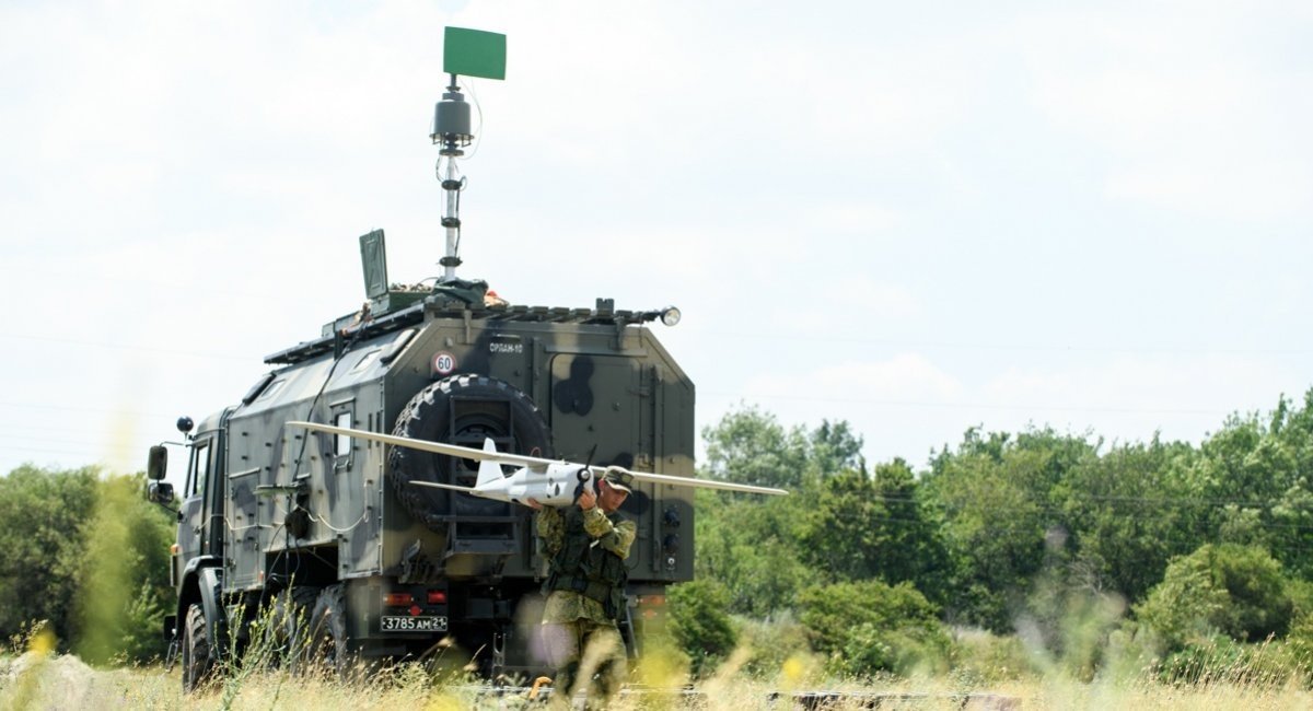 The "Orlan-10" reconnaissance system during military drills in russia / Archive photo