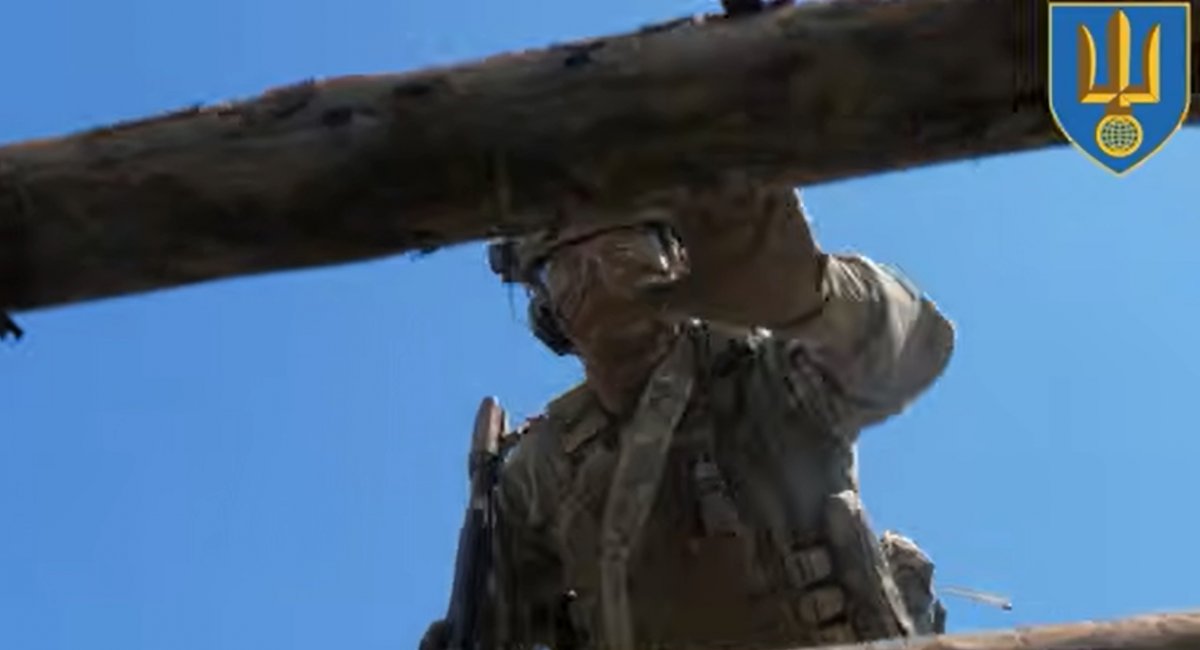 A former Brazilian serviceman, Trasante, is serving with the 159th Mechanized Brigade