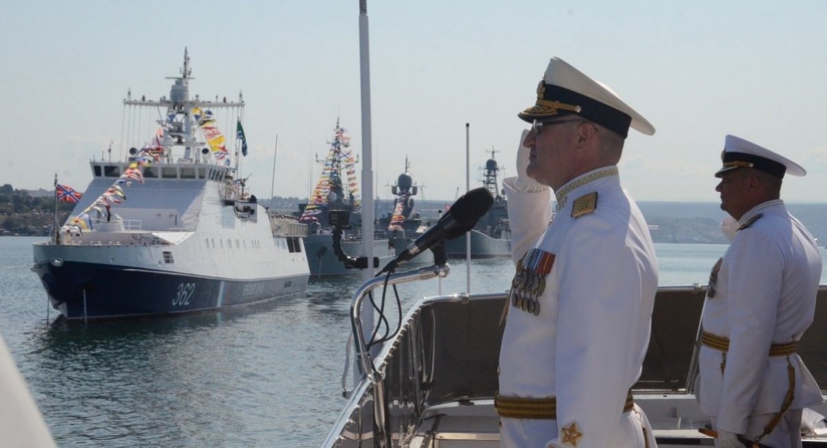 The last parade of the russian Navy in occupied Sevastopol, Crimea on July 25, 2021 / Photo credit : MoD of the russian federation