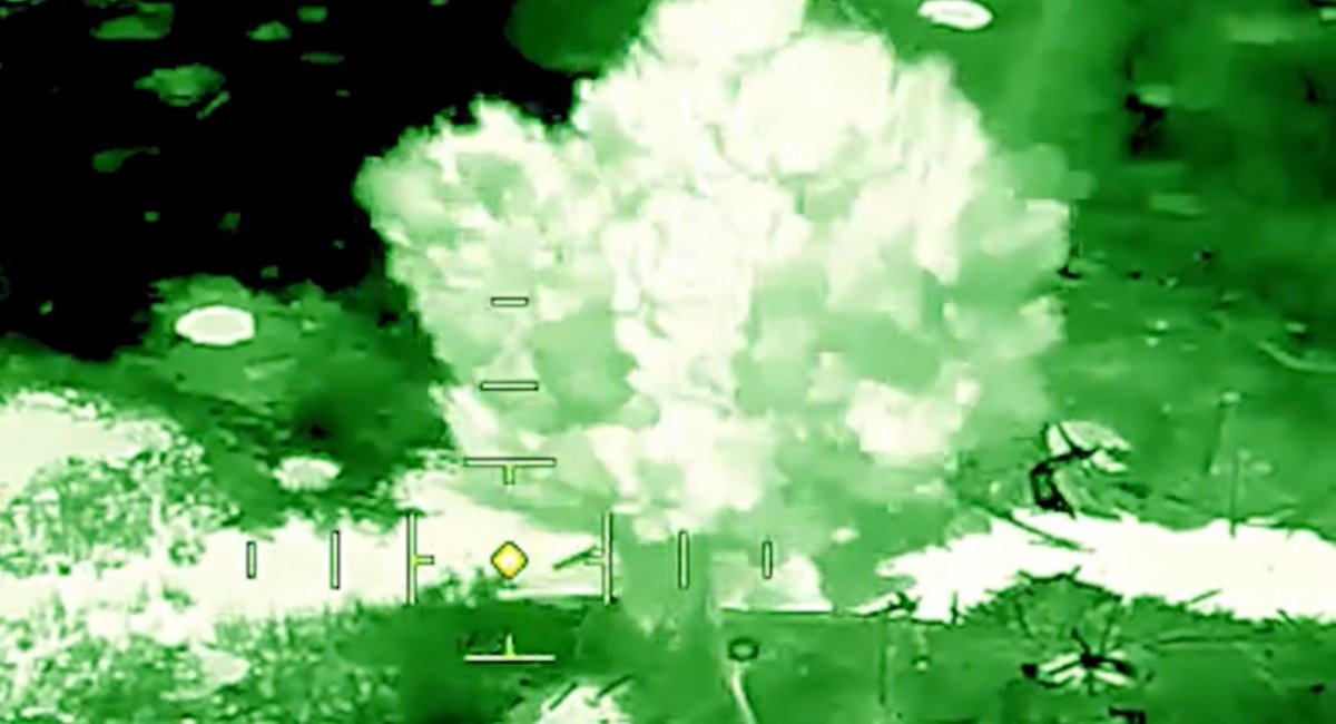 Ukrainian troops struck a vital river crossing near Svatove, undermining russian efforts to reinforce the Kupiansk direction / screenshot from video 