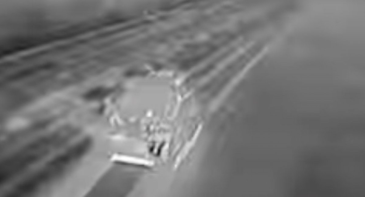 russian Tor-M2 surface-to-air missile system / screenshot from video 