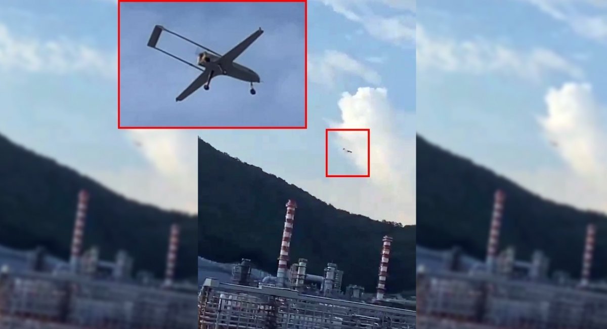 Liutyi drone before the attack against refinery in Tuapse, July 22 / Video screenshot