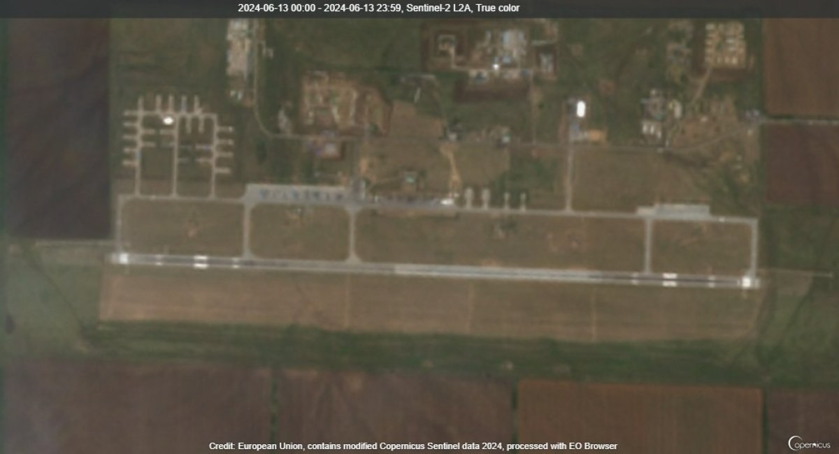 Morozovsk air base / Photo credit: European Space Agency