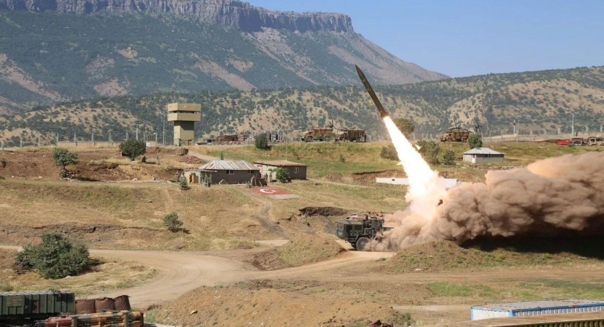 Launch of the Bora ballistic missile