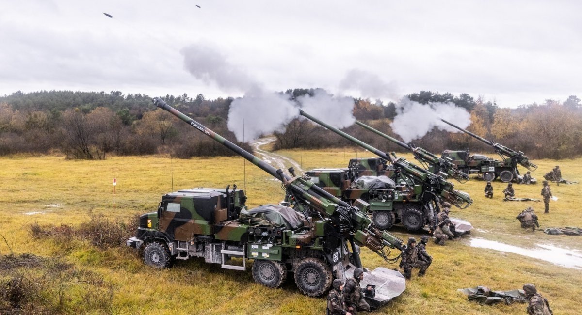 CAESAR self-propelled howitzers / Open source illustrative photo