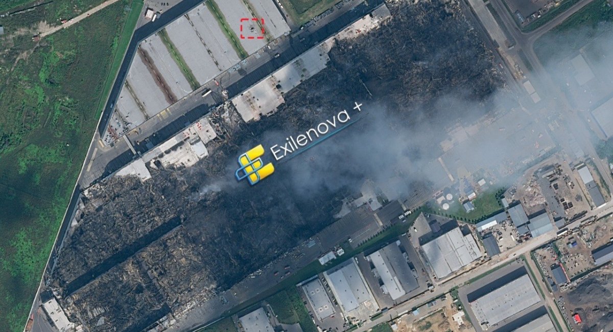 New satellite imagery / Photo credit: Exilenova+