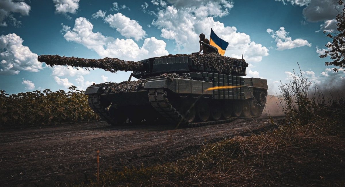 Ukrainian Leopard 2A4 tank / Photo credit: The General Staff of the Armed Forces of Ukraine