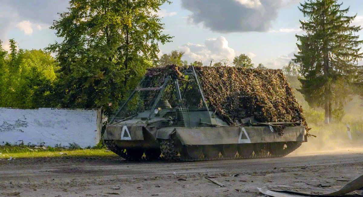 Soviet-made armored fighting vehicle MT-LB