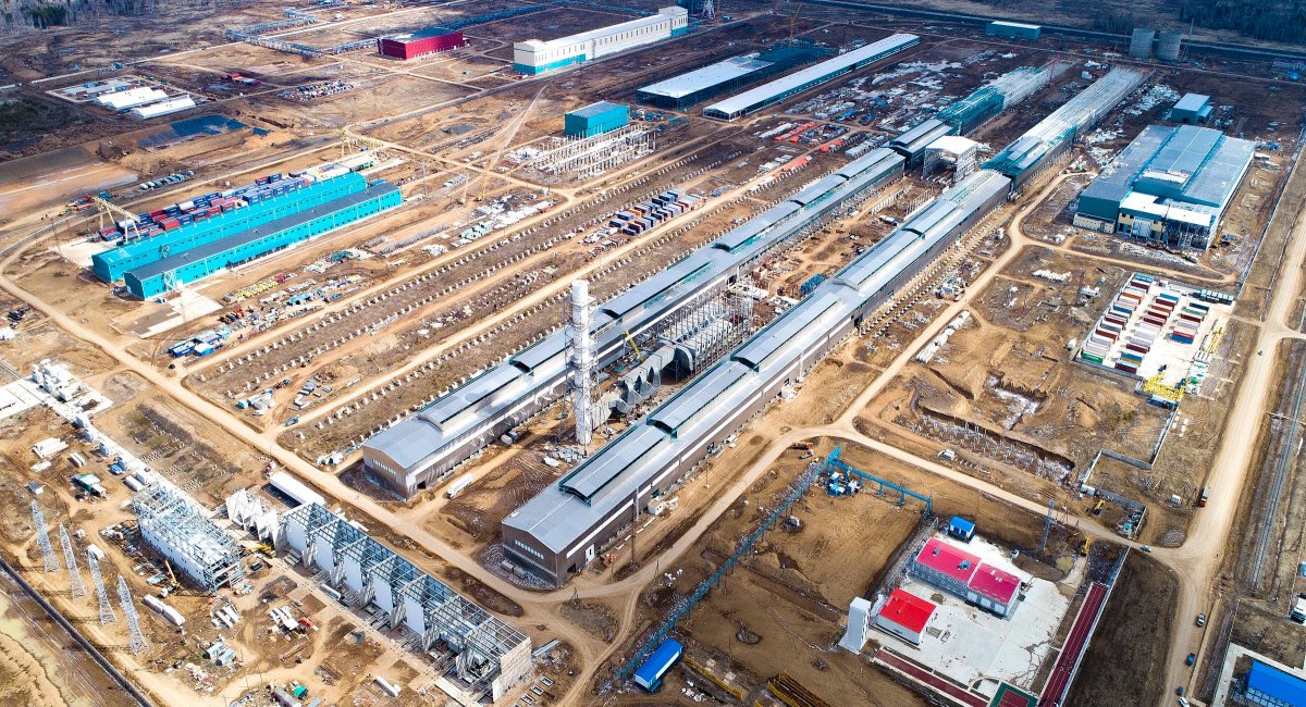 Taishet aluminium smelter (Tayshet, Irkutsk region, russia) / open source