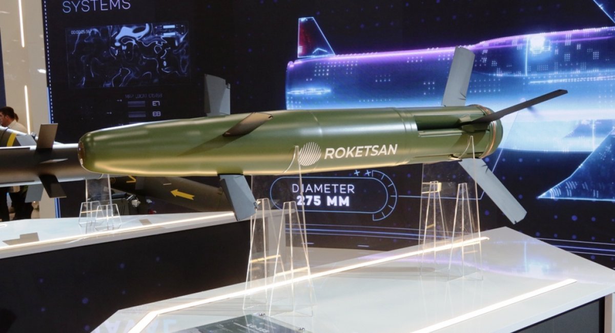 LG‑155 155mm precision-guided artillery shell by Roketsan / Photo credit: P. Valpolini for EDR