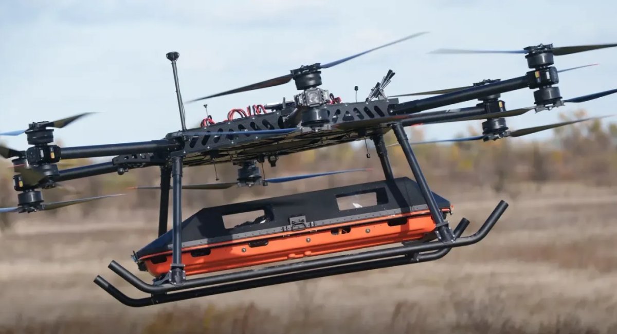 Ukrainian heavy evacuation drone / Photo credit: The Ministry of Defense of Ukraine