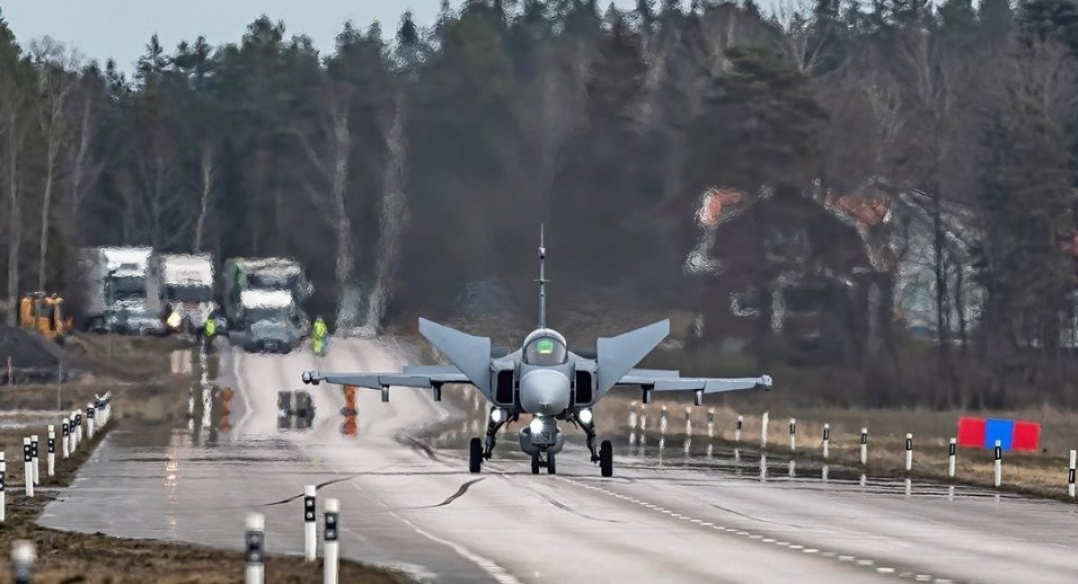 JAS 39 Gripen aircraft / Photo credit: Tim Jansson 