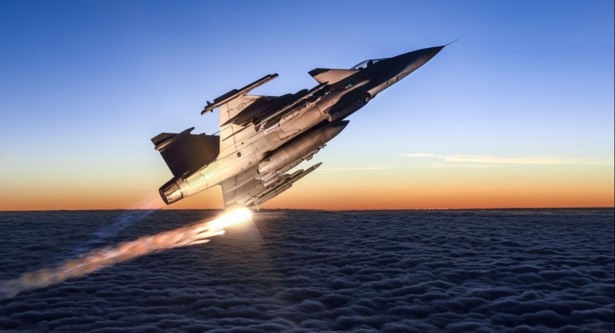 Gripen C light single-engine supersonic multirole fighter