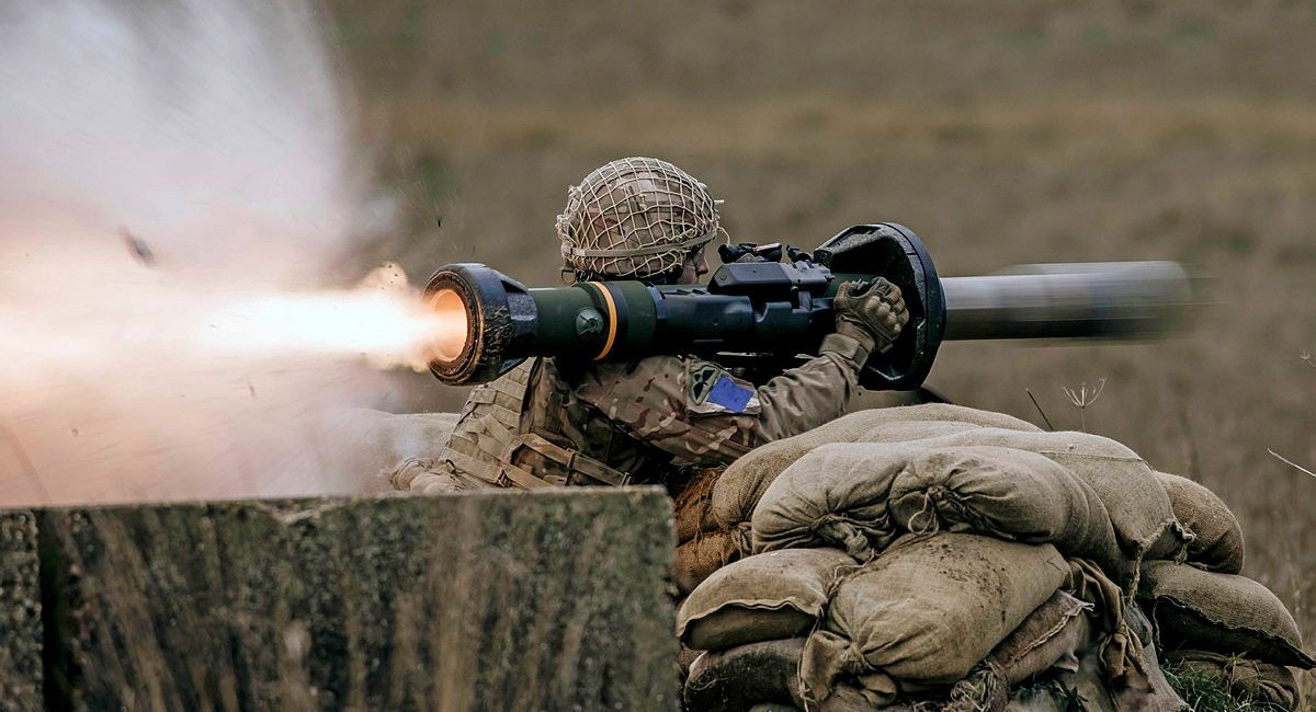 Illustrative photo: NLAW anti-tank missile system firing / Photo credit: UK Ministry of Defence