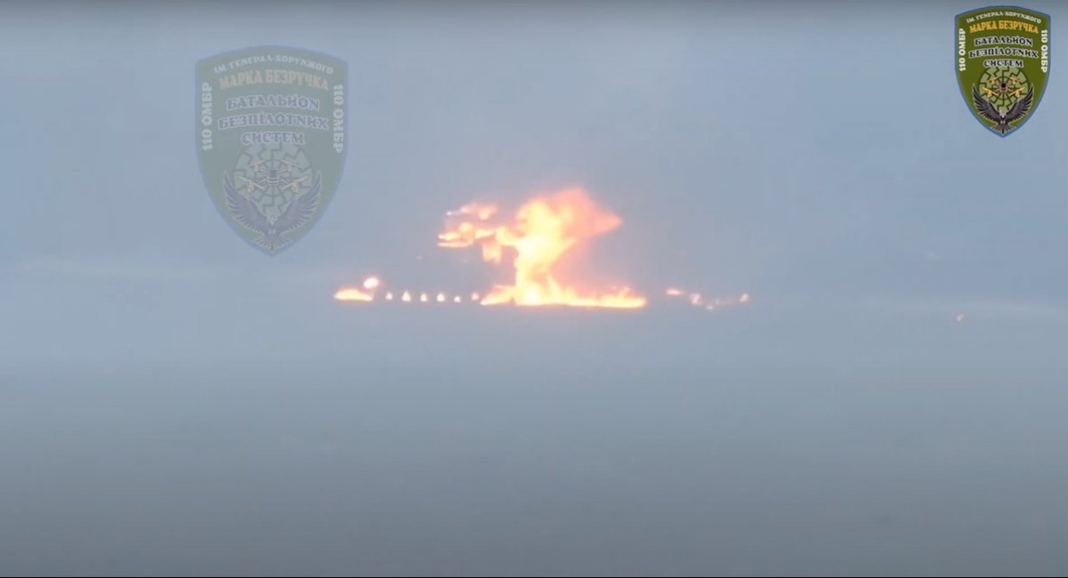 Precision strikes neutralize enemy electronic warfare systems and destroy armored vehicles / screenshot from video 