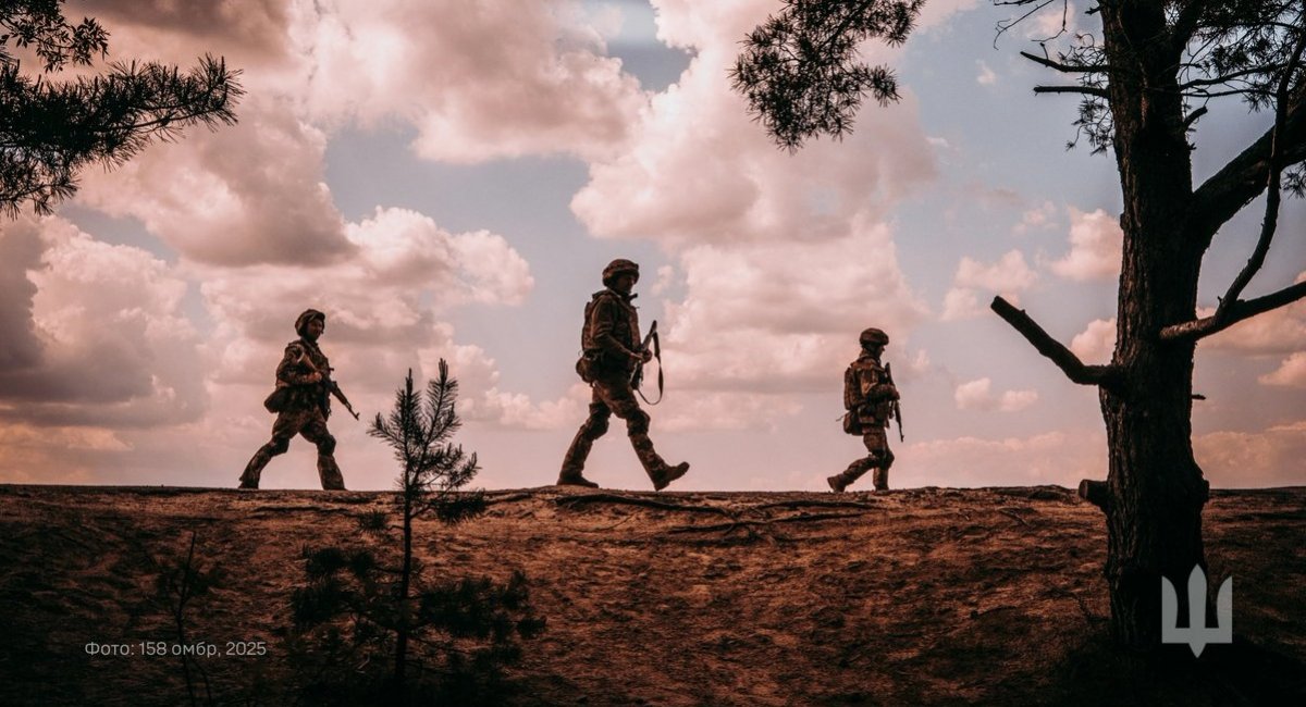 The road to peace is guarded by those who carry weight heavier than words. Defenders of Ukraine know: peace must be held, not hoped for / Photo credit: 158th Mechanized Brigade of the Armed Forces of Ukraine