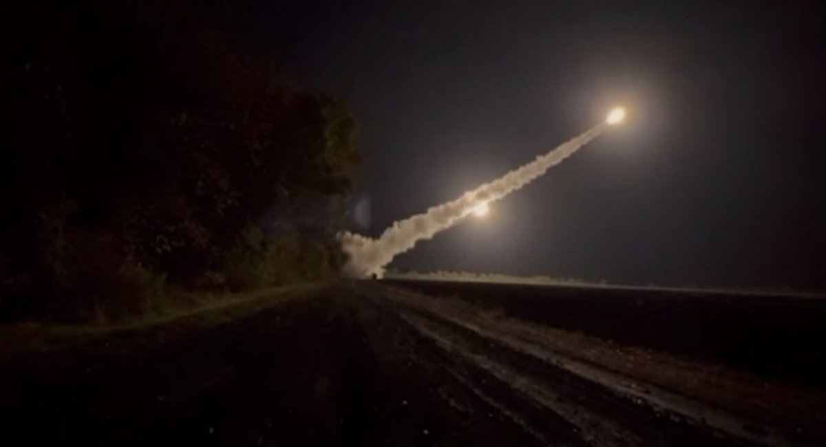 The ATACMS launch, October 17 / screenshot from video 