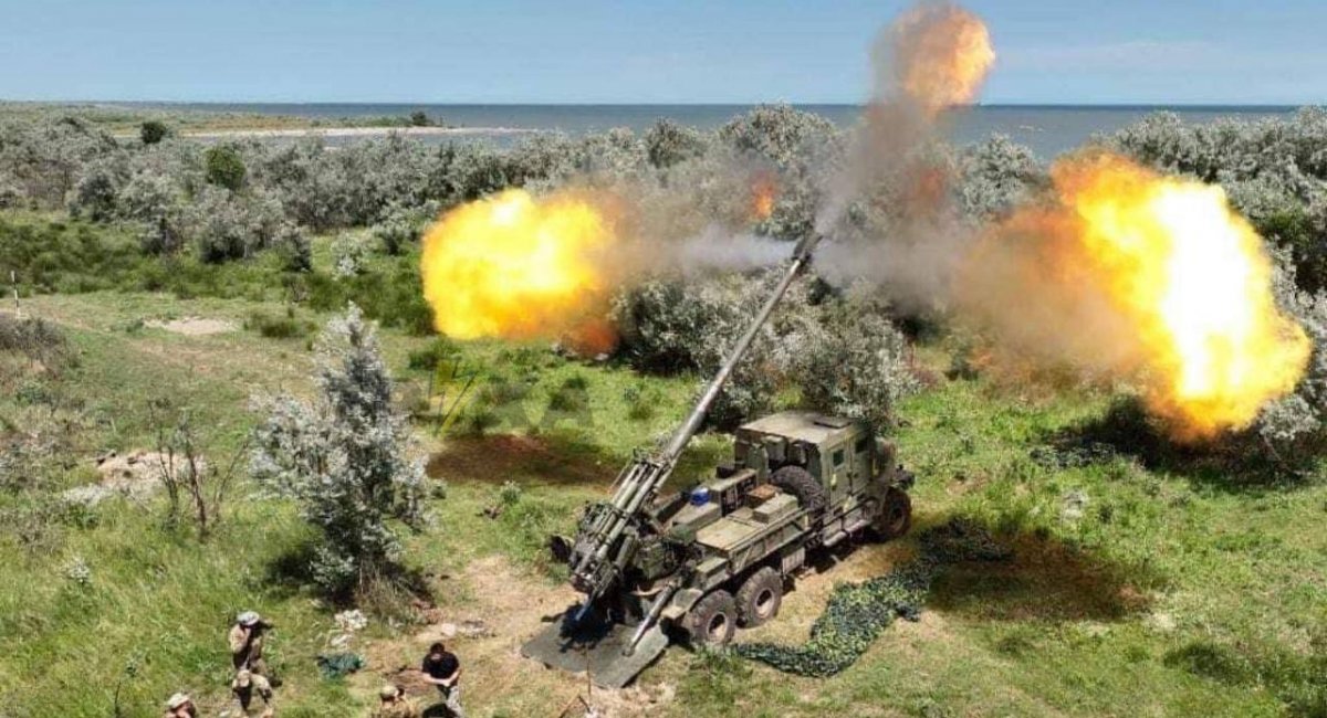 Artillery strikes played crucial role of Ukraine's leberation of Zmiinyi Island / Open source photo