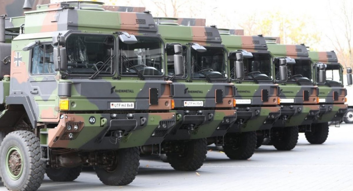 The RMMV HX tactical trucks / Photo credit: Rheinmetall