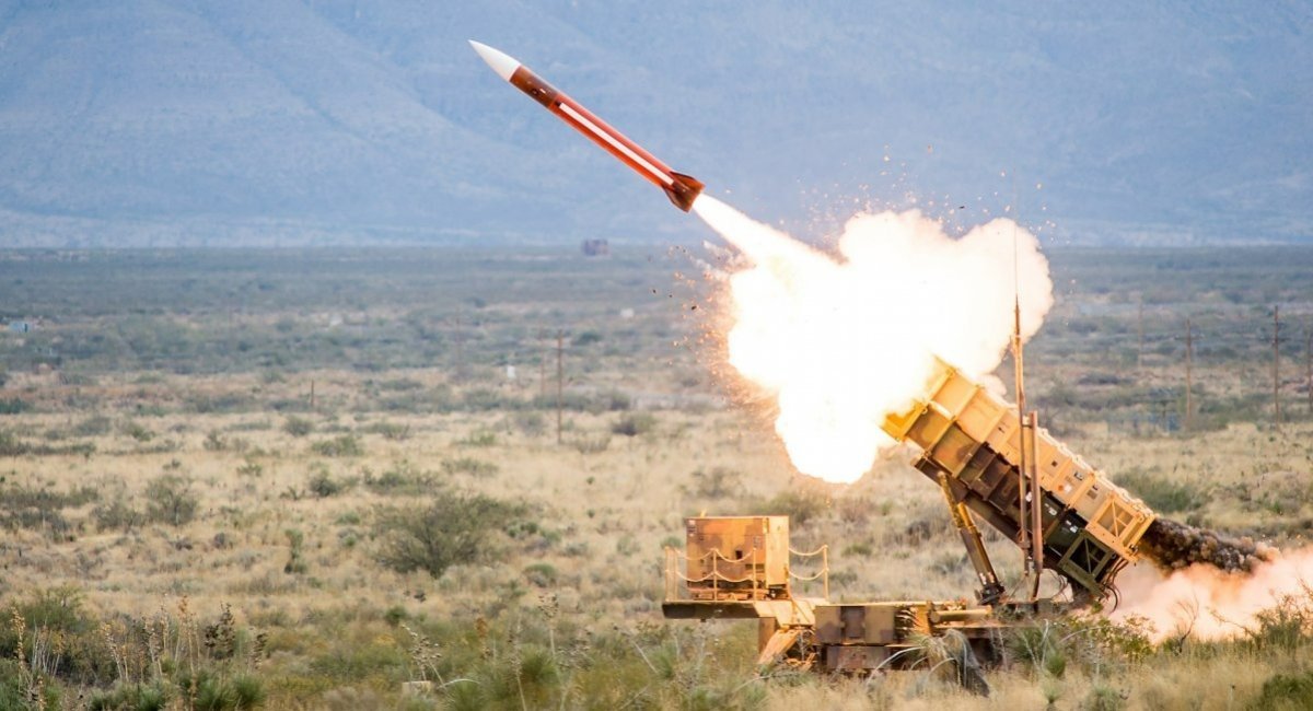 PAC-2 GEM-T interceptor launched from a Patriot air defense system