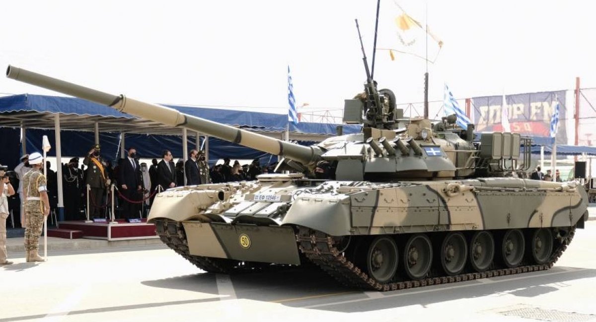 Cyprus T-80U/Photo from open sources