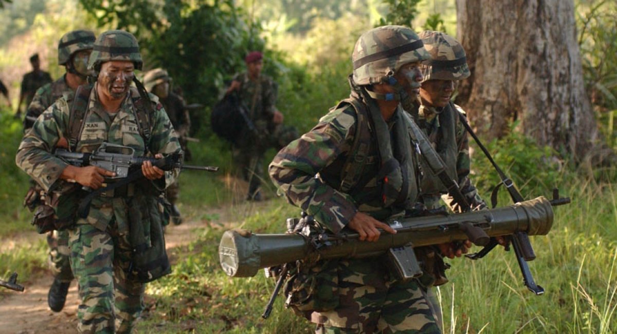 Malaysian soldiers / Photo credit: U.S. Navy