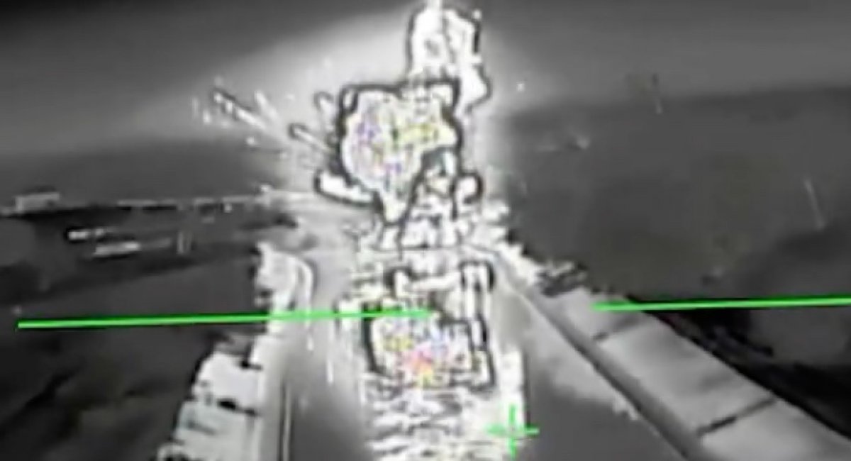 Ukrainian Special Operations Forces and resistance operatives destroyed a railway bridge near Rozdolne / screenshot from video 