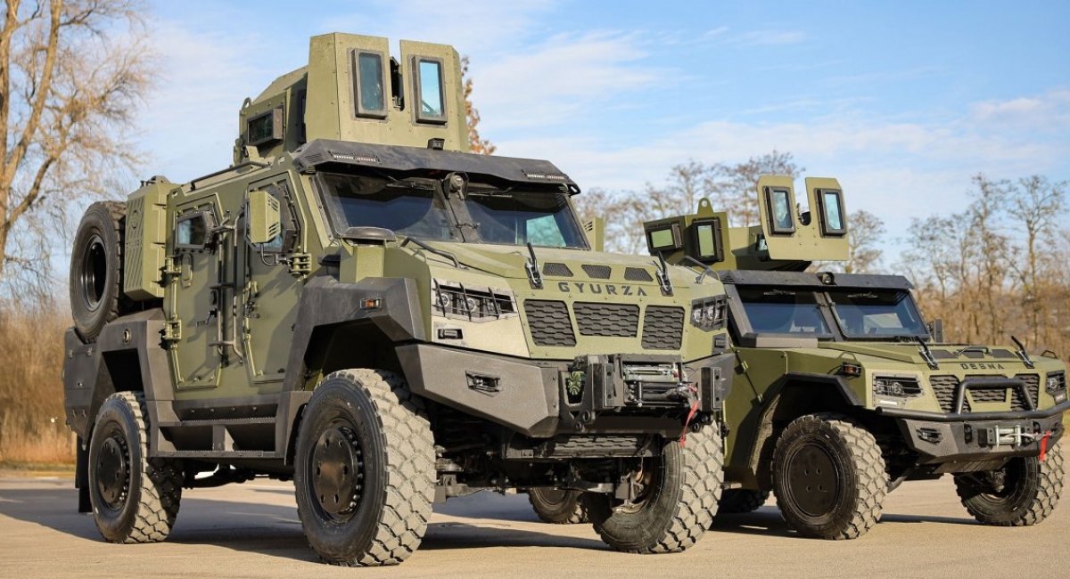 GYURZA-03 and DESNA / Photo credit: UkrArmoTech
