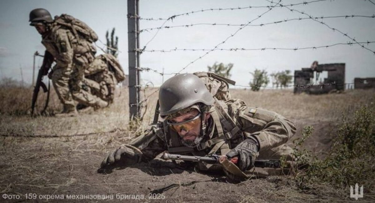 Since arriving in Ukraine, the Brazilian volunteer has been training continuously / Photo credit: the 159th Separate Mechanized Brigade of the Armed Forces of Ukraine