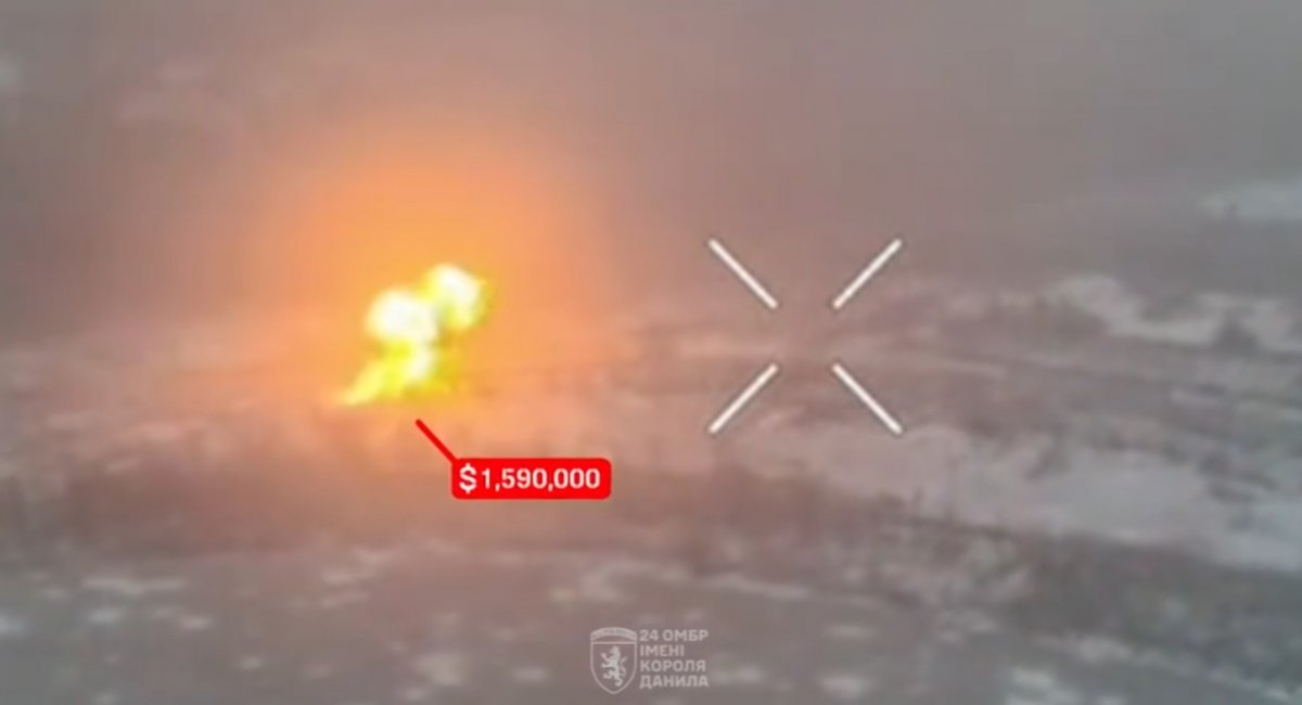 Precision tactics destroy elite enemy vehicles worth $11 million / screenshot from video 