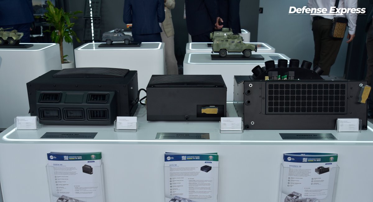 ​Thermo Projects Ukraine Presents a New Line of Climate Solutions For Armored Vehicles at IDEX 2025