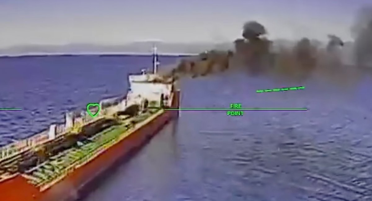 russian tanker / Screenshot from video 